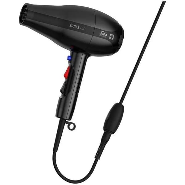 Solis Swiss Air Black 360° Hårfön