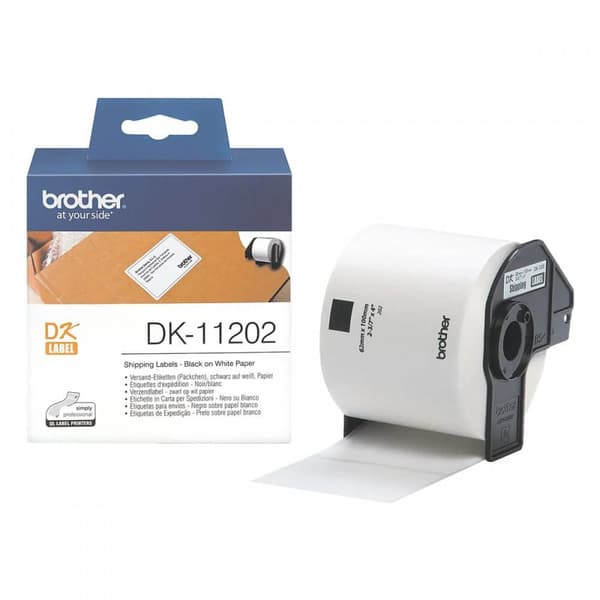 Brother Otsikot DK11202 Valkoinen