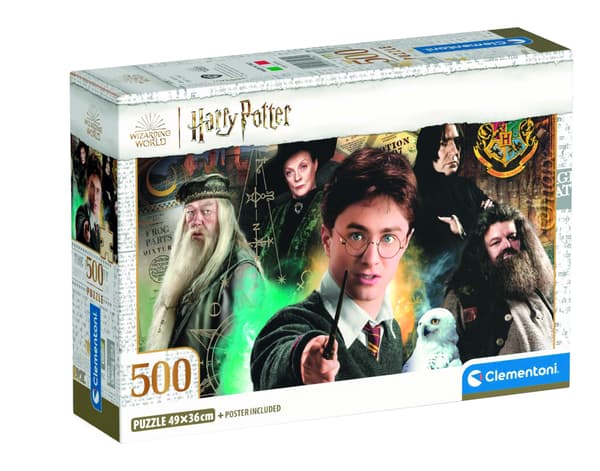 Clementoni 500 stk CB høykvalitetssamling Harry Potter 1