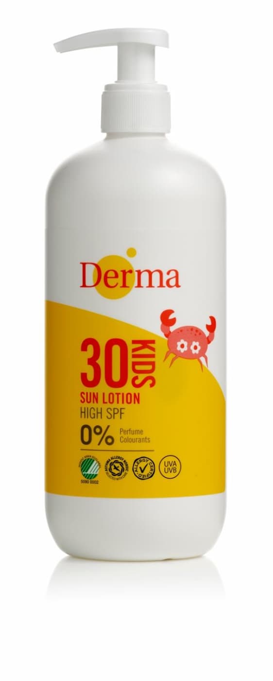 Derma Solkräm för barn SPF 30 500 ml