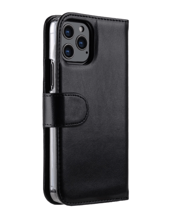 Melkco Plånboksfodral för iPhone 12 Pro Max, Svart