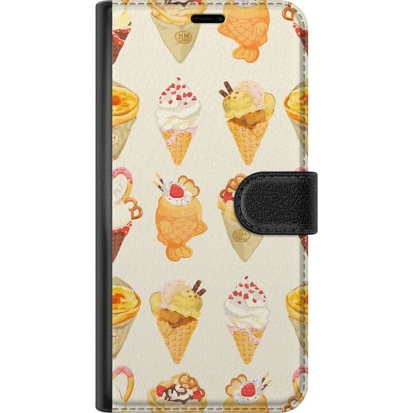 Lompakkokotelo Apple iPhone 7 Plus-laitteelle, jossa on Lasinen kuvio