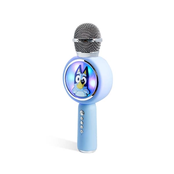 BLUEY Karaoke Mikrofon PopSing med LED
