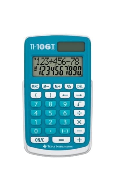 Texas Instruments TI-106 II Grunnleggende kalkulator