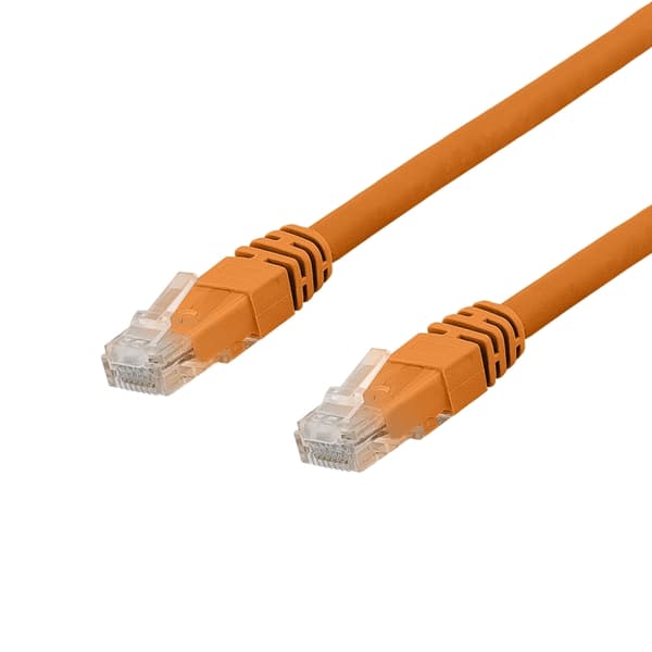 DELTACO U/UTP Cat6a patchkabel, LSZH, 5m, Orange