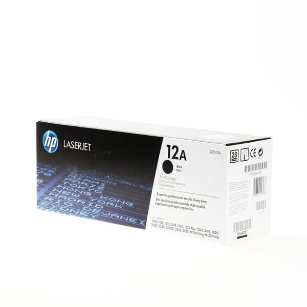 HP Toner Q2612A 12A Musta