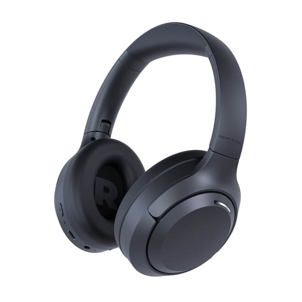 Happy Plugs Headphone Play Lite Over-Ear Wireless Black