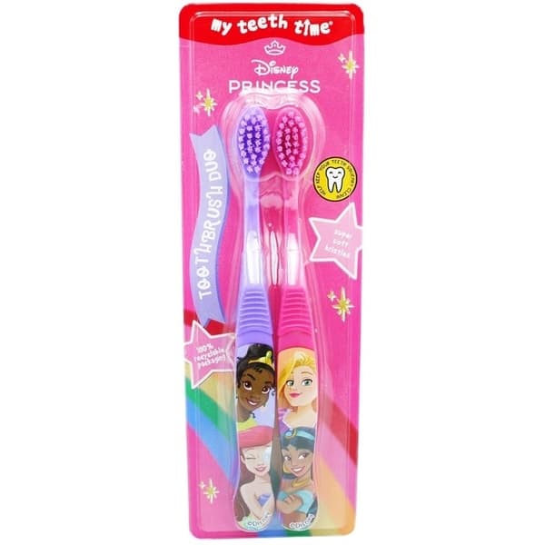 Disney Prinsesse-tannbørste Duo Super Soft