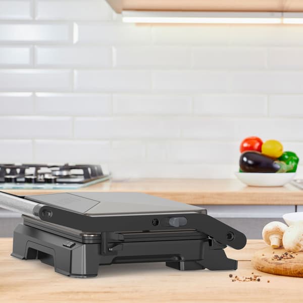 BLACK+DECKER Bordgrill Mini 2-i-1 - 1000W - 180º Åbning