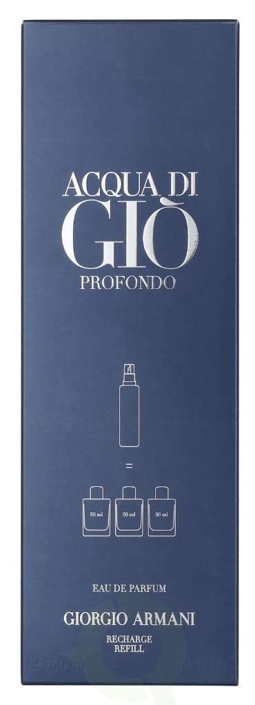 Armani Acqua Di Gio Profondo Edp Spray Refill 150 ml