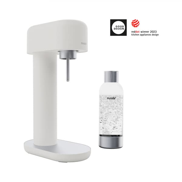 Mysoda Ruby 2 kullsyremaskin, hvit/sølv