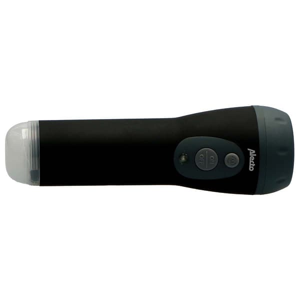 Alecto Oppladbar LED-lykt Svart