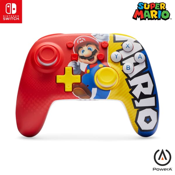 PowerA Nano Enhanced Wireless Controller - Mario Victory (Nintendo Switch) - langaton ohjain (Nintendo Switch)