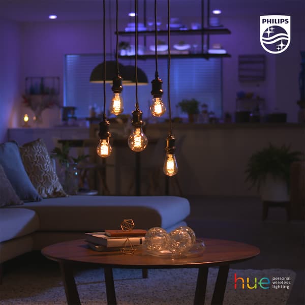 Philips Hue Hvit glødetråd E27 Globe G93 550 lm