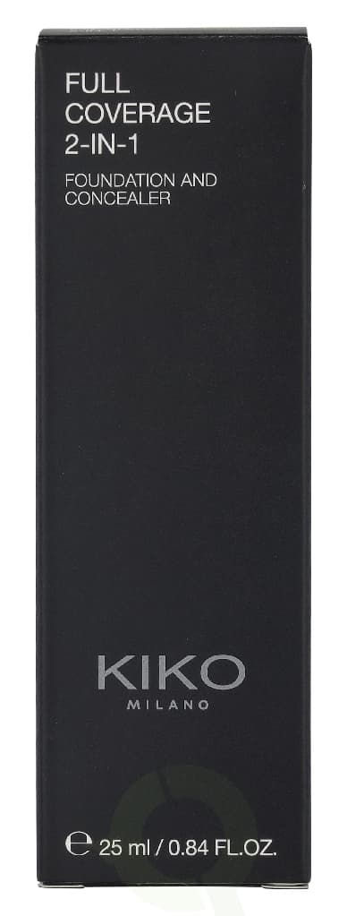 Kiko Milano Full Coverage 2 In 1 Foundation & Concealer 25 ml N01