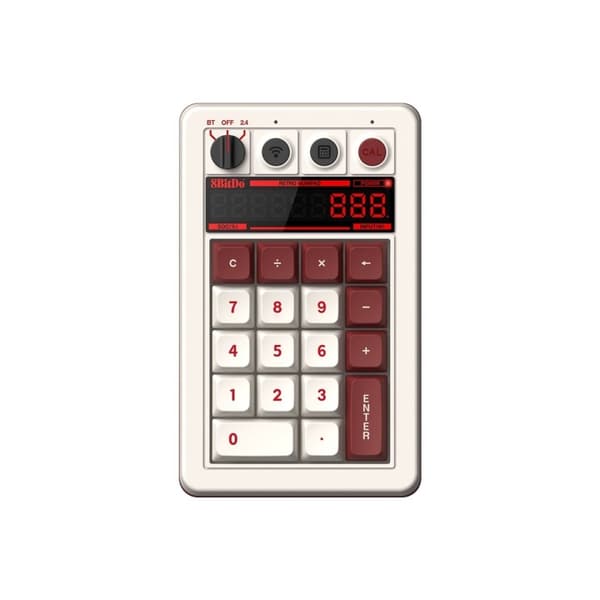 8BitDo – Mekaniskt numeriskt tangentbord – Fami Edition