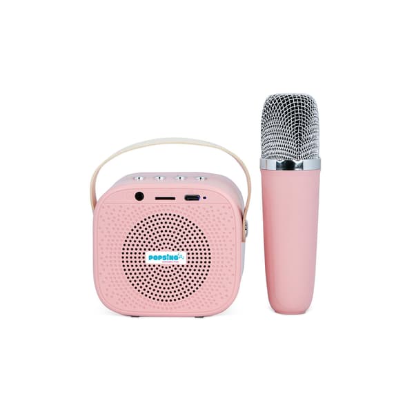 HELLO KITTY Karaoke Kaiutin Mikrofoni  Hello Kitty LED