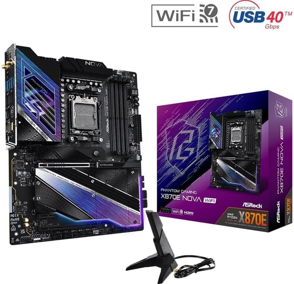 ASRock X870E Nova WIFI ATX -emolevy