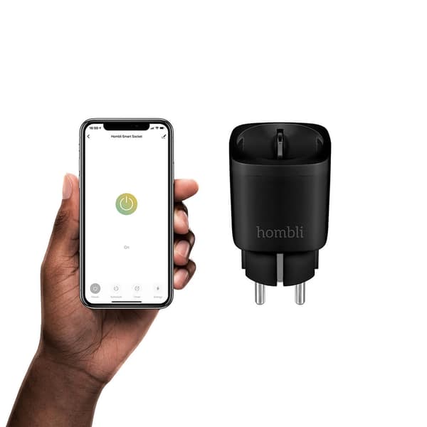 Hombli EU Smart Plug Promo Pak 2+1 Svart