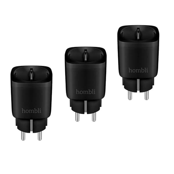 Hombli EU Smart Plug Promo Pack 2+1 Sort