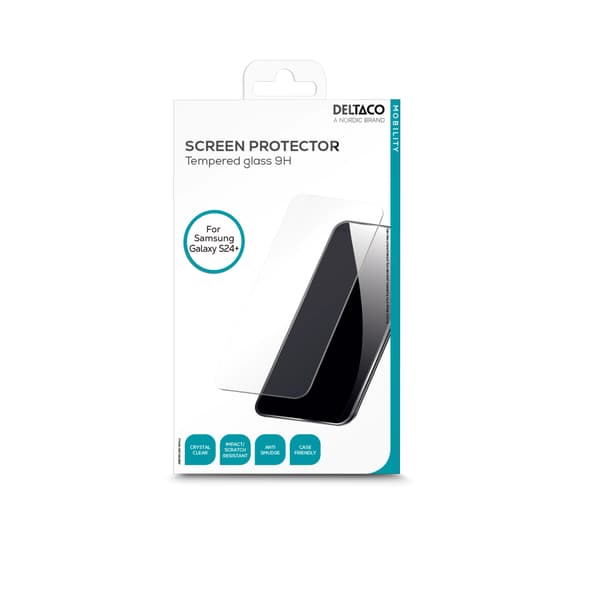 DELTACO Screen protector,  Samsung Galaxy S24+