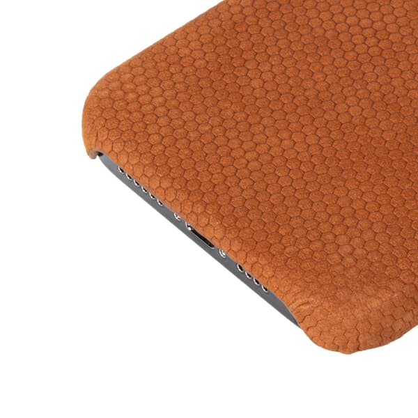Krusell iPhone 13 Mini Leather Cover, Cognac