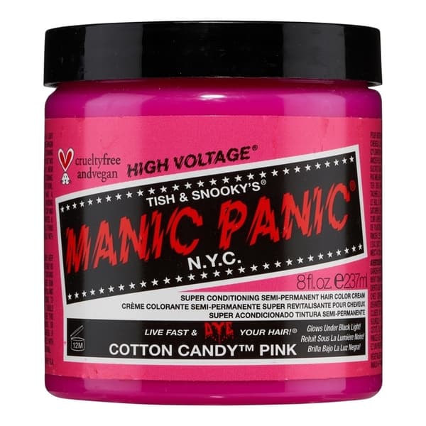 Manic Panic Cotton Candy Pink Classic Creme 237 ml