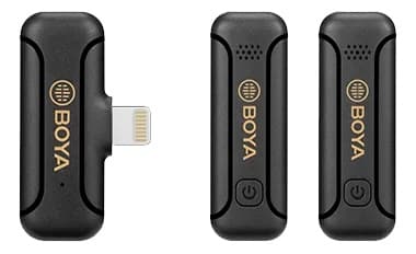 BOYA Trådløst mikrofonsystem x2 BY-WM3 för Iphone iOS, Lightning