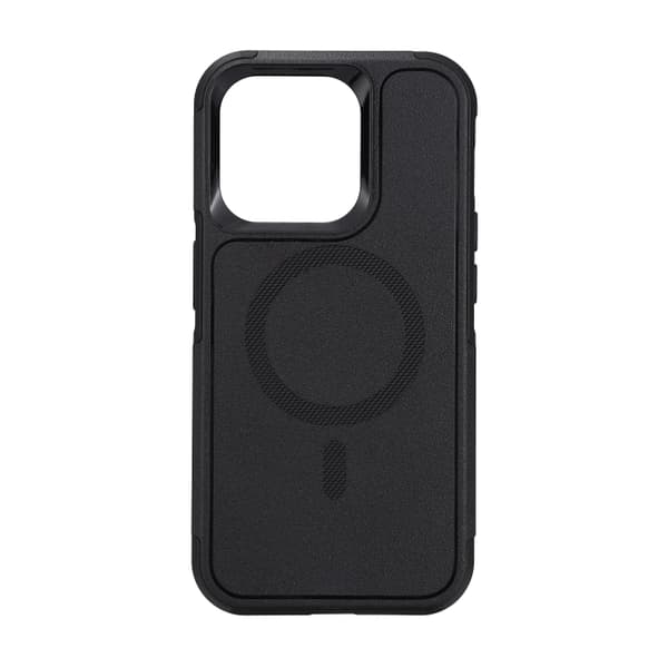 Essentials iPhone 15 Pro robust etui, magnet, svart