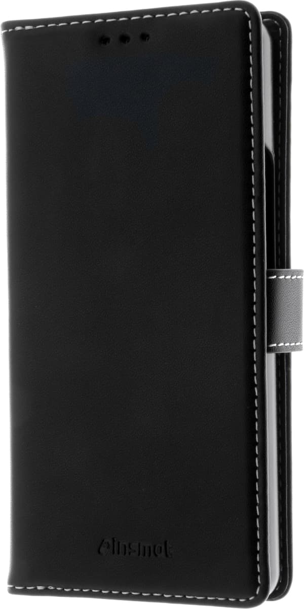 Insmat Eksklusivt Flip Case-pungetui, Sony Xperia 10 V, sort