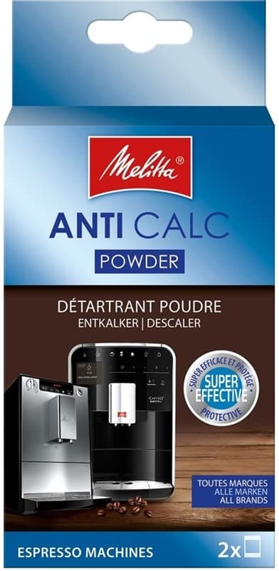 Melitta afkalkningspulver, 2x40g