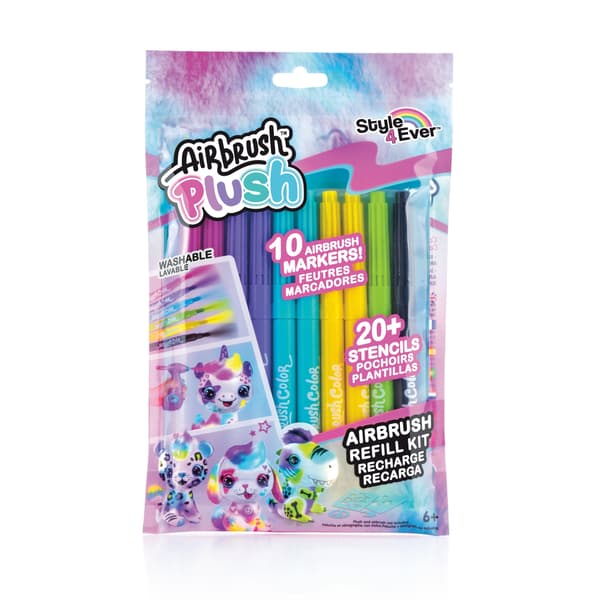 Airbrush Plush Refillkit 10 pennor (256)