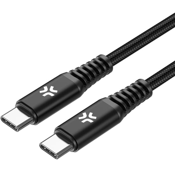 Celly USB-C till USB-C Kabel 100W 2m Svart