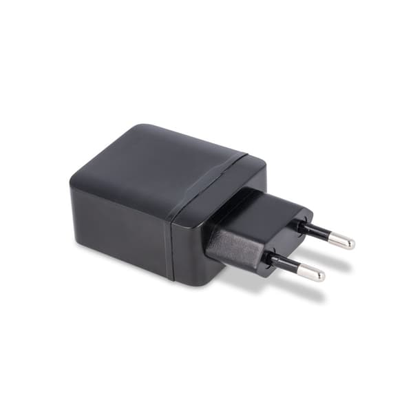 MXTC-01 Vægoplader USB (1A), sort