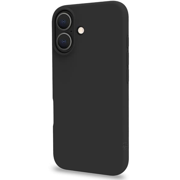 Celly Cromo Soft gummideksel iPhone 16 Svart