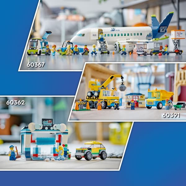 LEGO City Exploration 60367 - Matkustajalentokone