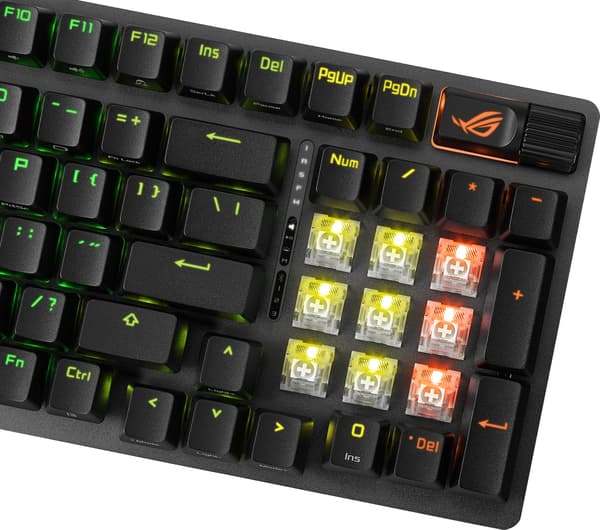 ASUS ROG Strix Scope II 96 trådlöst tangentbord för spel