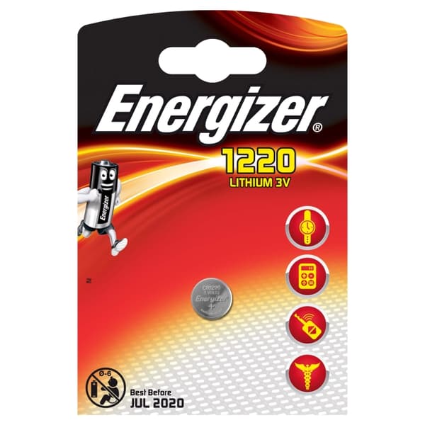ENERGIZER Paristo CR1220 Lithium 1-pack