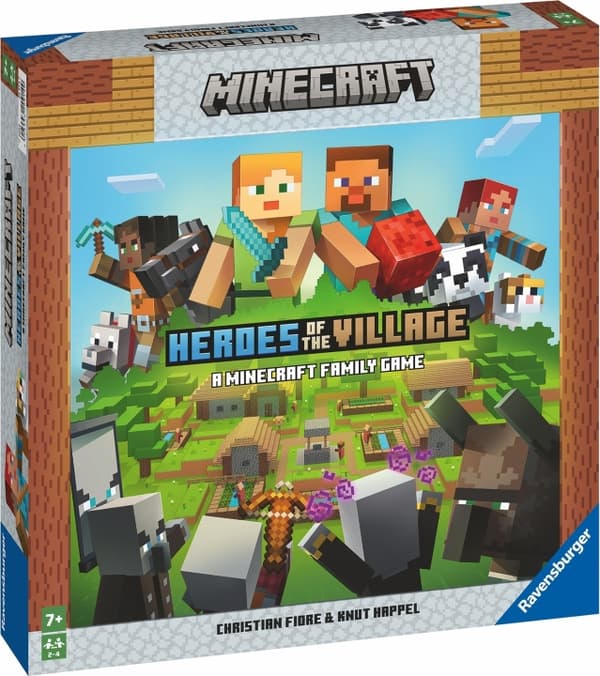 Minecraft Heroes - Redd landsbyen brettspill