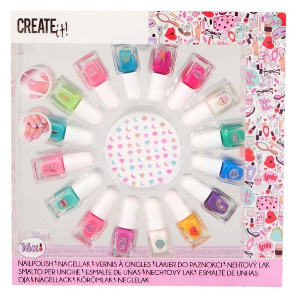 CREATE it! Nagellacksset Mermaid, 16 flaskor (84515BV1)
