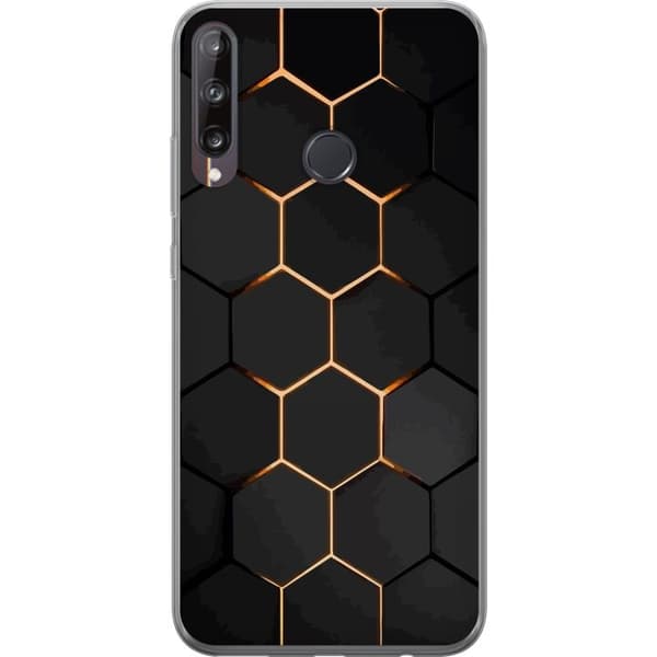 Mobildeksel til Huawei P40 lite E med Luksuriøst Mønster motiv
