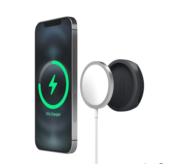 Mobilholder kompatibel med MagSafe, Sort