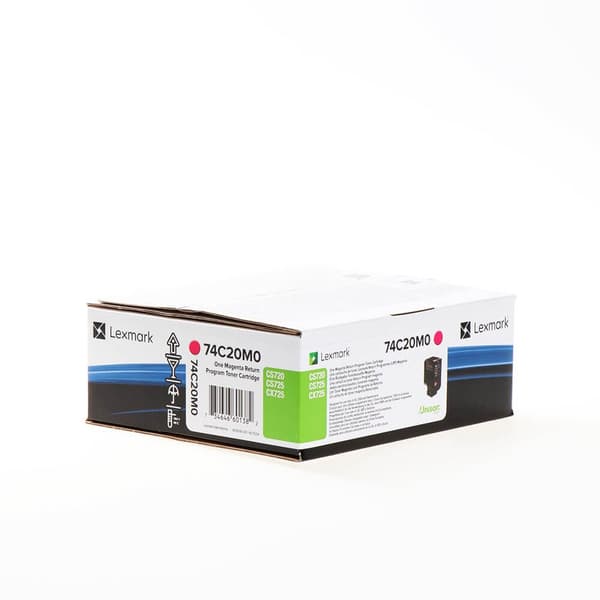 Lexmark Toner 74C20M0 Magenta, Return