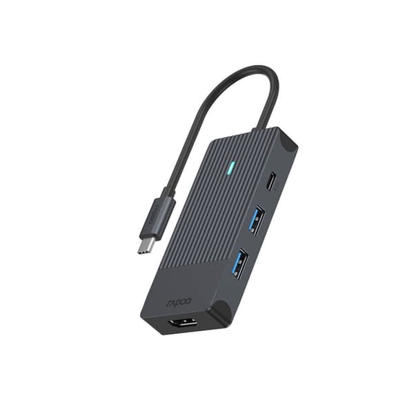 Rapoo USB-C Multiport UCM-2001 4-in-1 USB-C Adapter