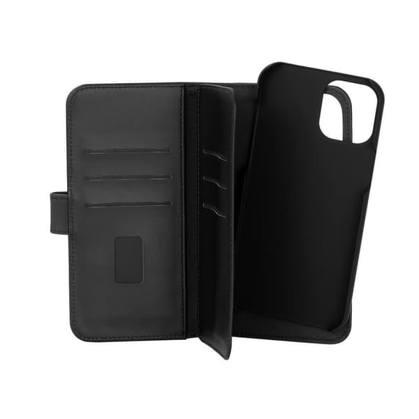 Gear Lompakko 2in1 7 Korttipaikkaa Musta - iPhone 12 Pro Max