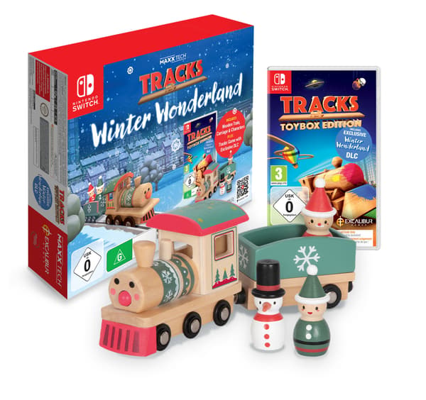 Maxx Tech Tracks Winter Wonderland-sæt til Switch