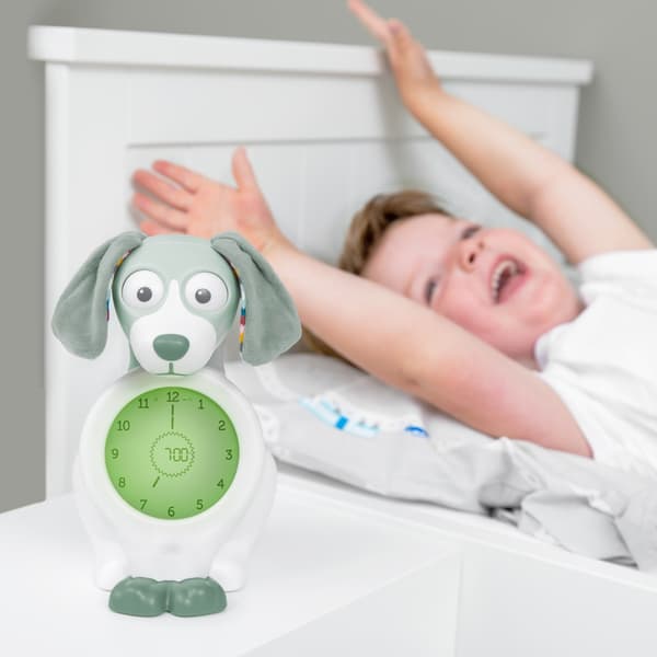 Zazu Davy søvnrytmevækkeur, hund, grøn