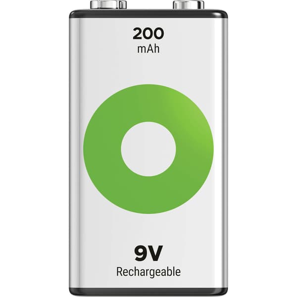 GP Paristo Recyko NiMH 9V 200mAh 1-Pack