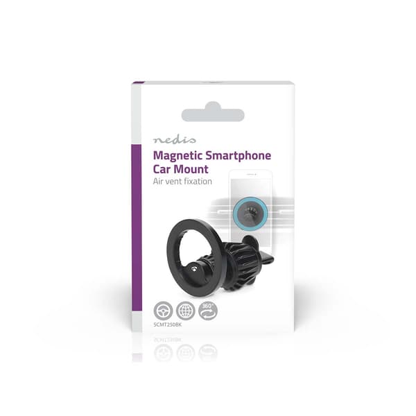 Nedis Smartphone bilmontering | Magnetisk | In-Car Air Vent | Universal | Adjustable Angle