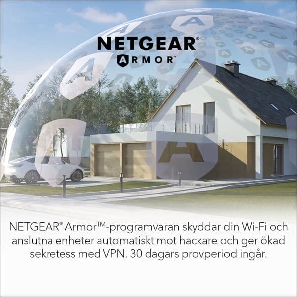 Netgear Router ORBI8 TB WIFI7 3-Pack Black Bundle NETGEAR